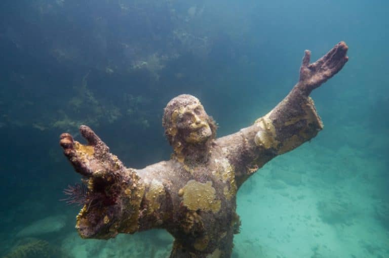 christ-of-the-abyss-underwater-statue-keys-suvs-private-transportation