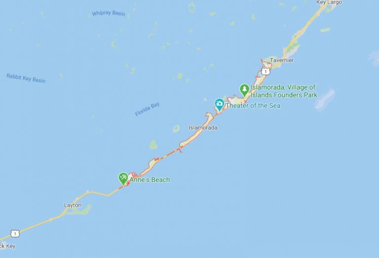 map of islamorada - keys suvs