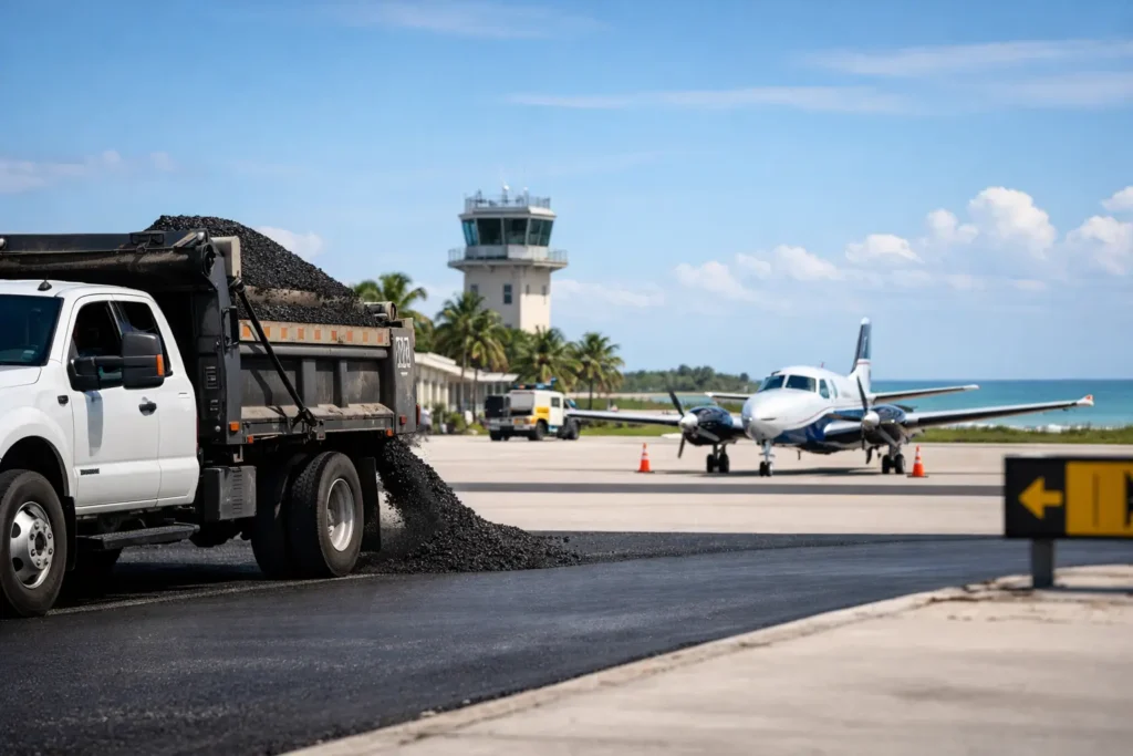 Are Tarmac Pickups Available Locally in Key West?