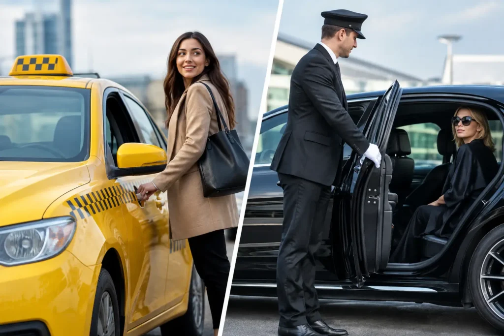 Taxi Versus Chauffeur: Which Ride Fits Your Trip?
