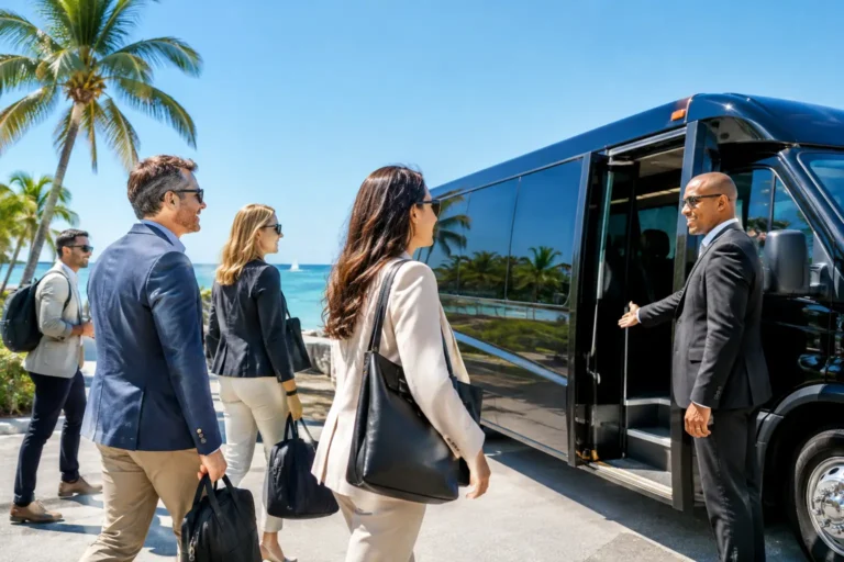 Corporate Retreat Transport Example for Key West