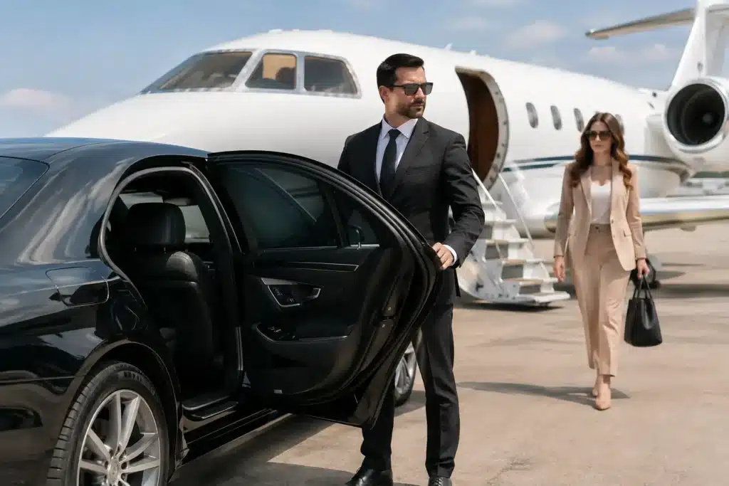 How to Arrange a Private Jet Chauffeur Service