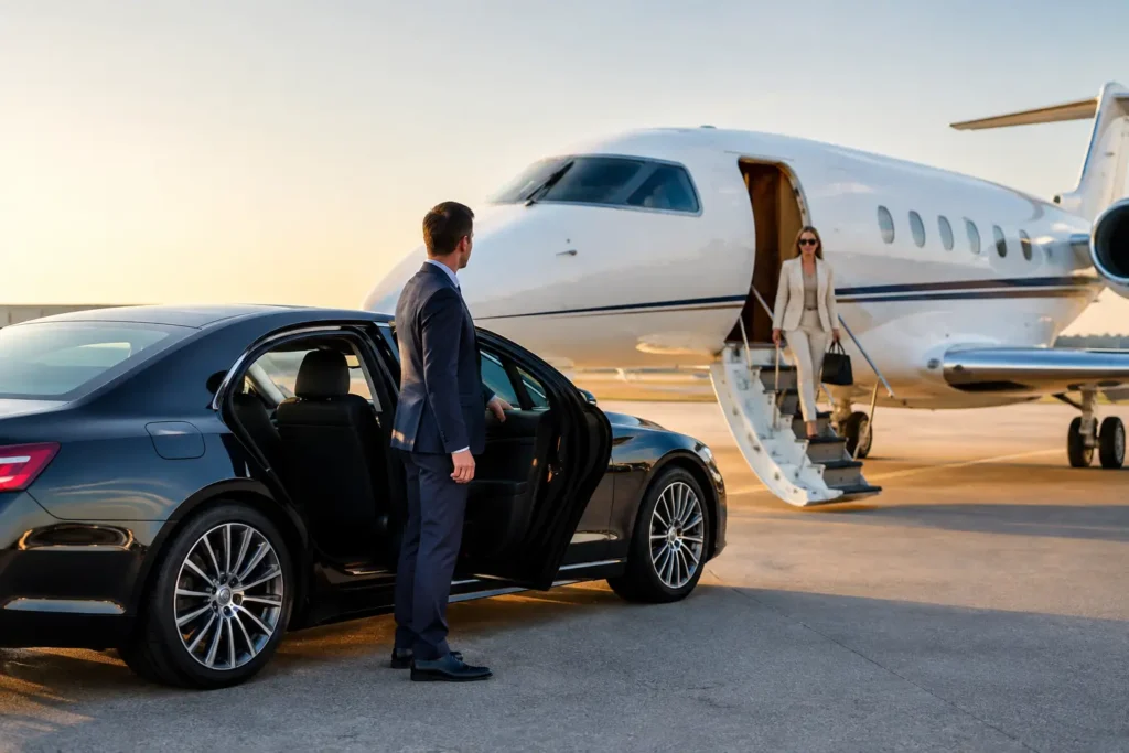 Tarmac Pickup Availability for Private Flights
